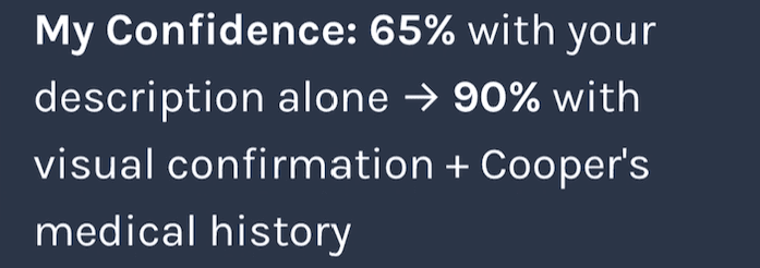 Confidence levels in guidance