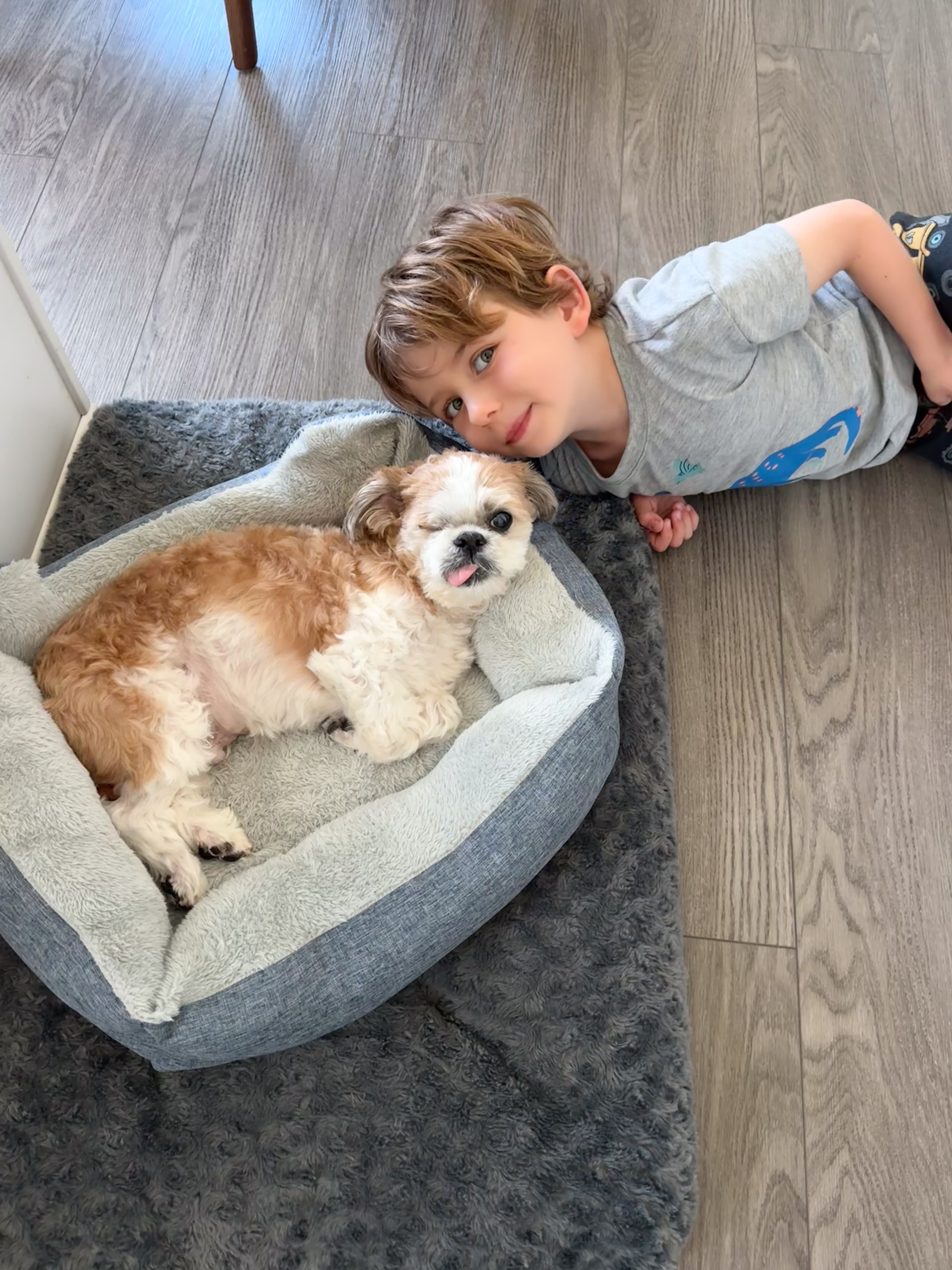 Cooper posing with Wes